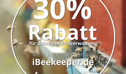 30% Rabatt auf Bienenvölker-Pakete - bis zum 31.12.2019