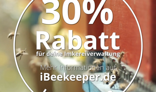 30% Rabatt auf Bienenvölker-Pakete - bis zum 31.12.2019