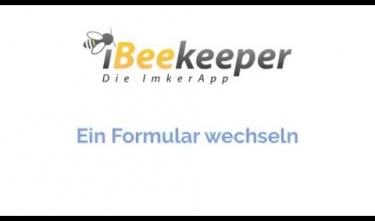 Anleitungsvideo: Stockkarten und Bienendatenformular wechseln