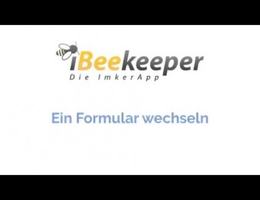Anleitungsvideo: Stockkarten und Bienendatenformular wechseln