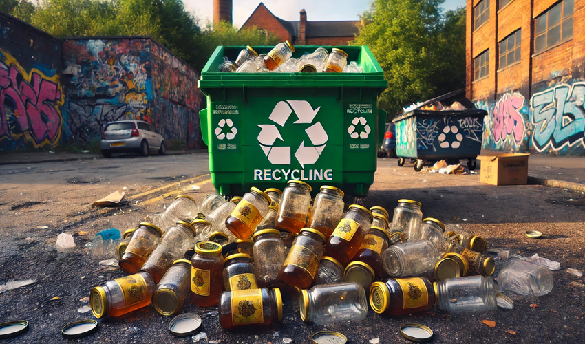 Honiggläser richtig entsorgen