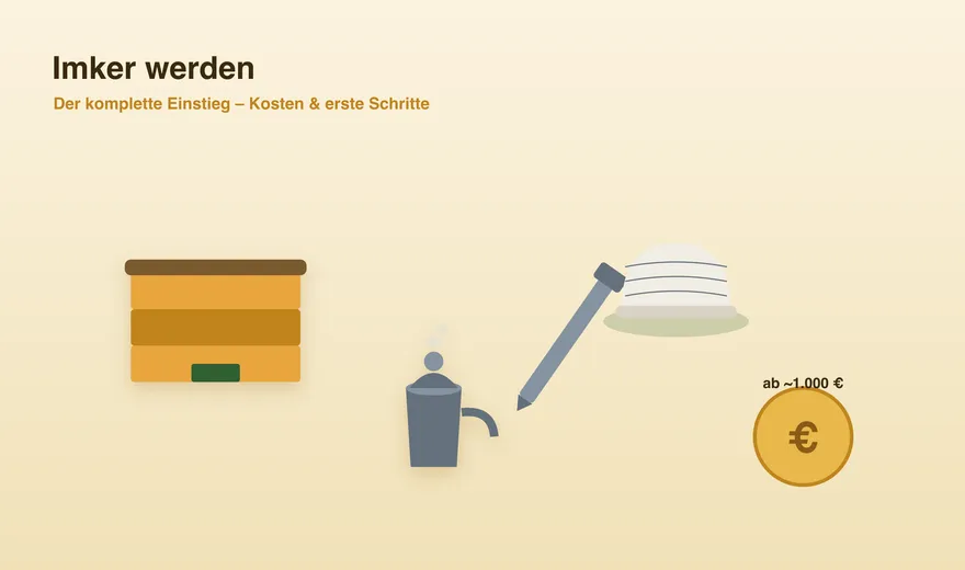 Becoming a beekeeper: the complete start with costs and first steps