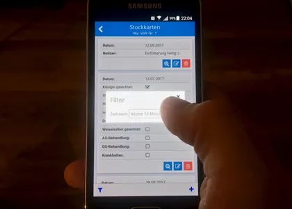Update: Imkerapp "Bienenvölker" (2.0.0) für Android
