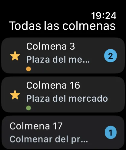 Bienenvölker en el Apple Watch