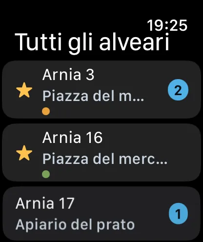 Bienenvölker su Apple Watch