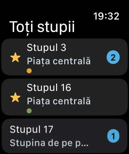 Bienenvölker pe Apple Watch